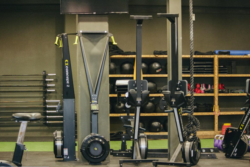 SkiErg with other machines