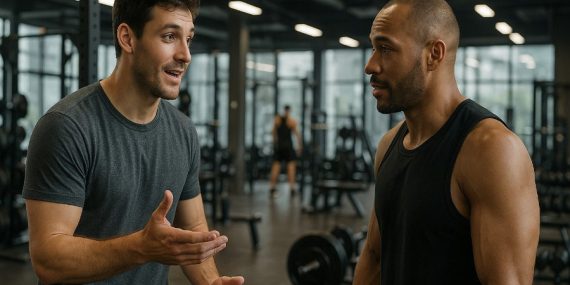 Can You Ask for Advice at the Gym?