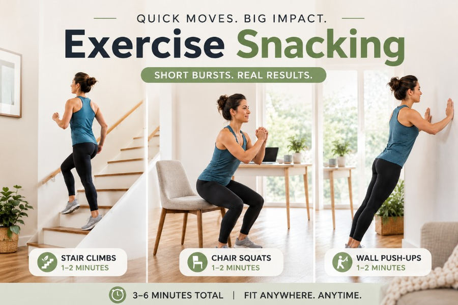 Exercise Snacking