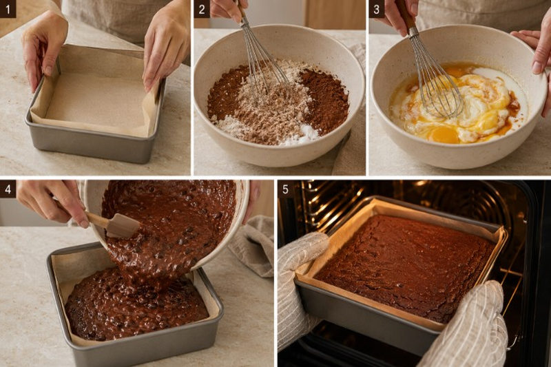 Protein Brownies Instructions