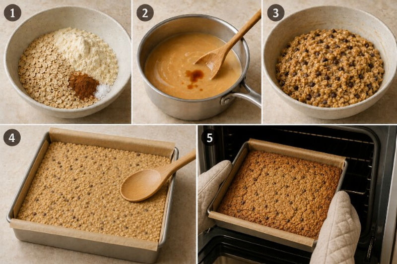 Protein Flapjack Instructions