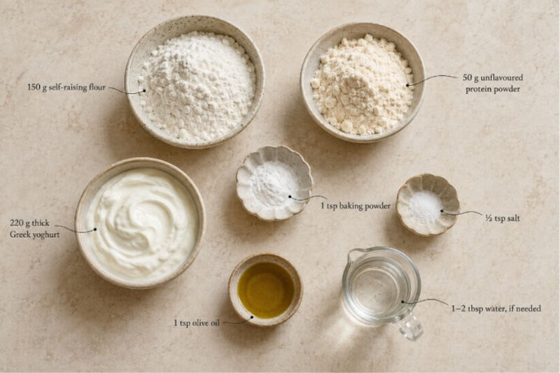 Protein Flatbread Ingredients