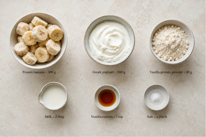 Protein Ice Cream Ingredients