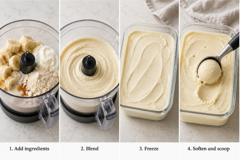 Protein Ice Cream Instructions
