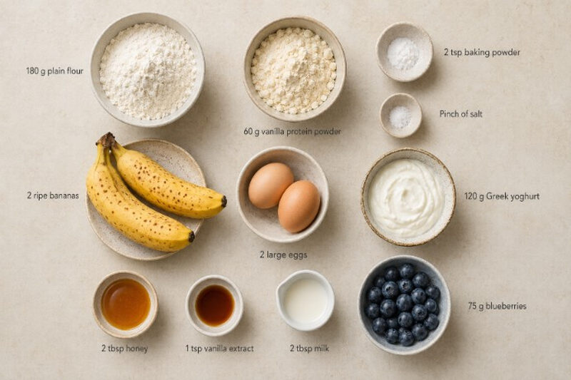 Protein Muffin Ingredients