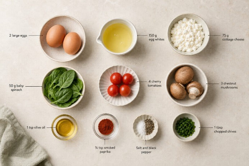 Protein Omelette Ingredients