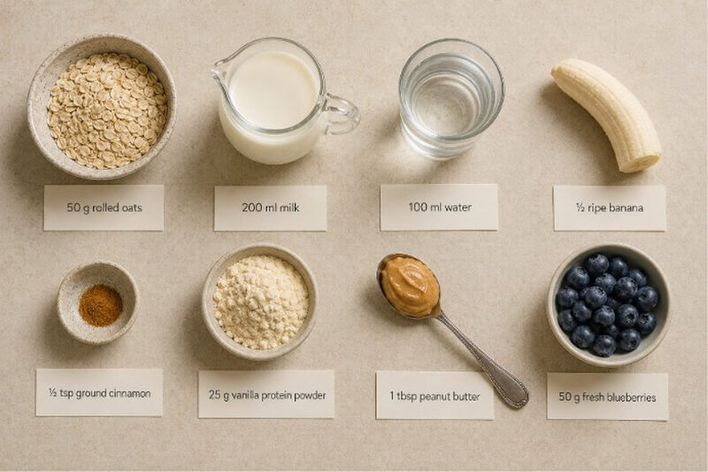 Protein Porridge Ingredients