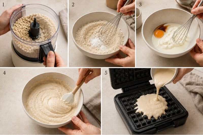 Protein Waffles Instructions